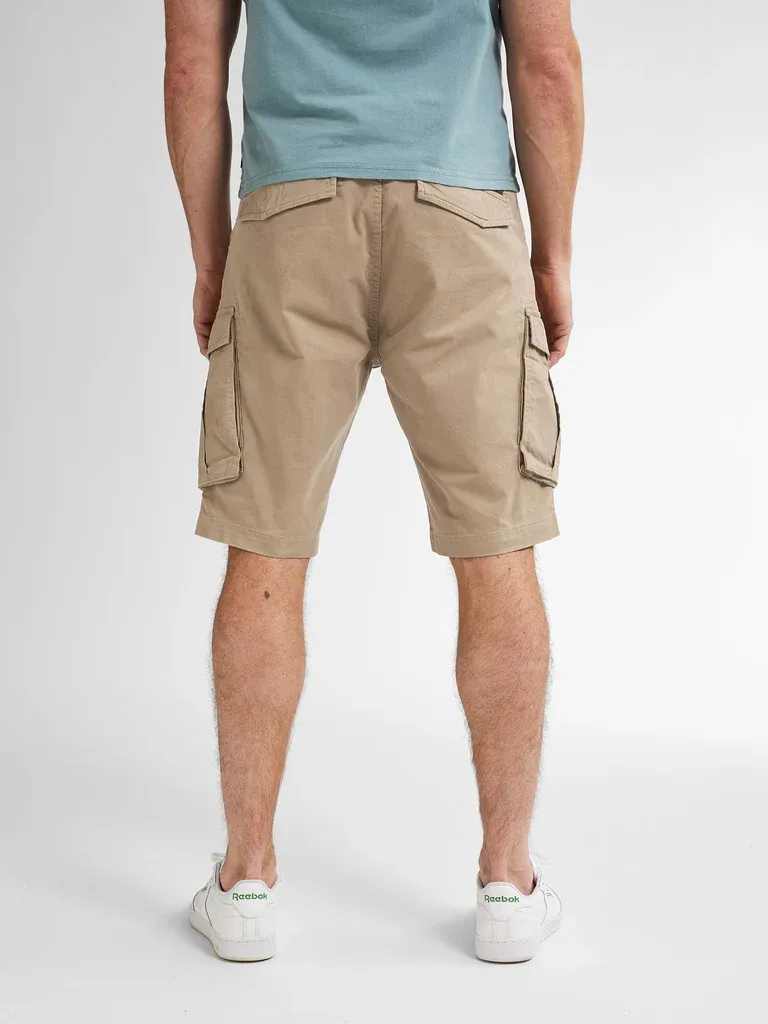 Petrol Cargo Shorts with Belt Seasalt - Camel