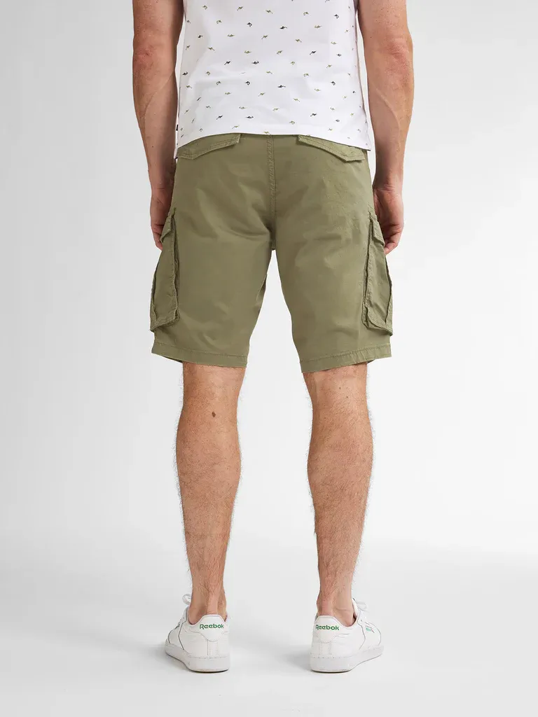 Petrol Cargo Shorts with Belt Seasalt - Khaki