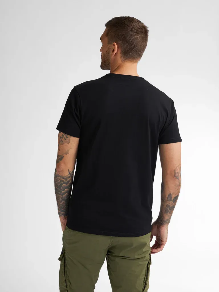 Petrol Logo T-shirt Windward - Black