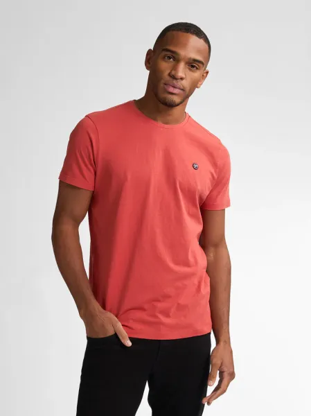 Petrol Logo T-shirt Windward - Coral