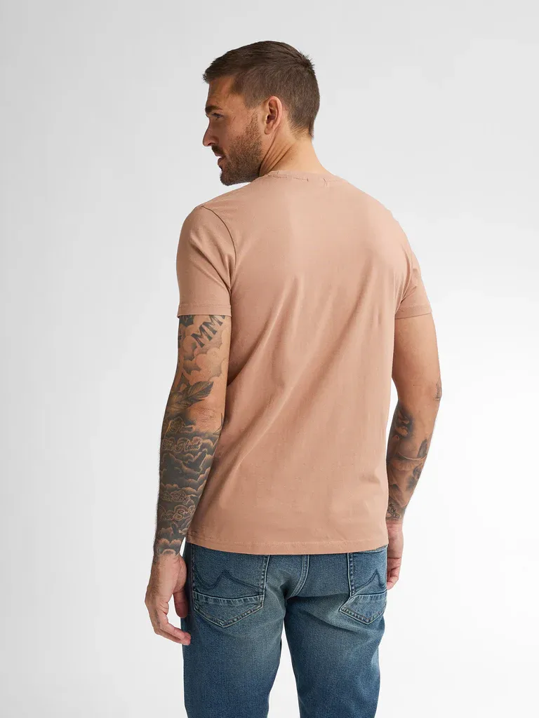 Petrol Logo T-shirt Windward - Pink
