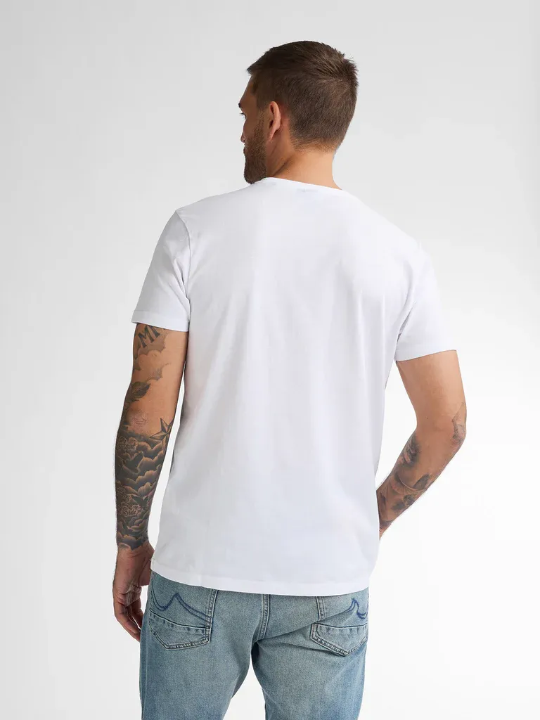 Petrol Logo T-shirt Windward - White