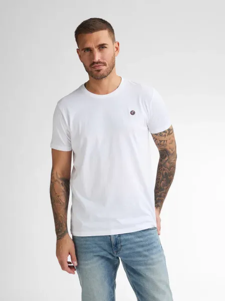 Petrol Logo T-shirt Windward - White