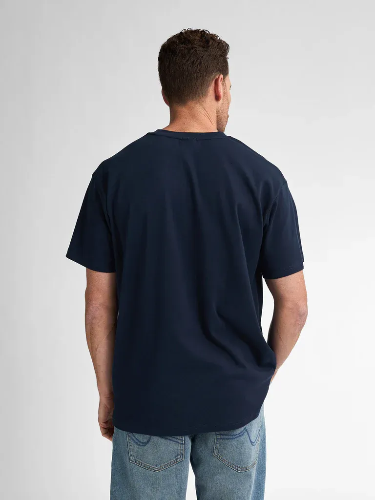 Petrol Logo T-shirt Reefside - Blue