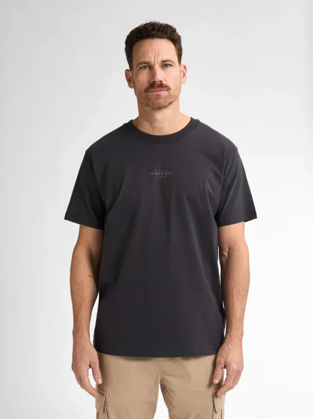 Petrol Logo T-shirt Limewalk - Black
