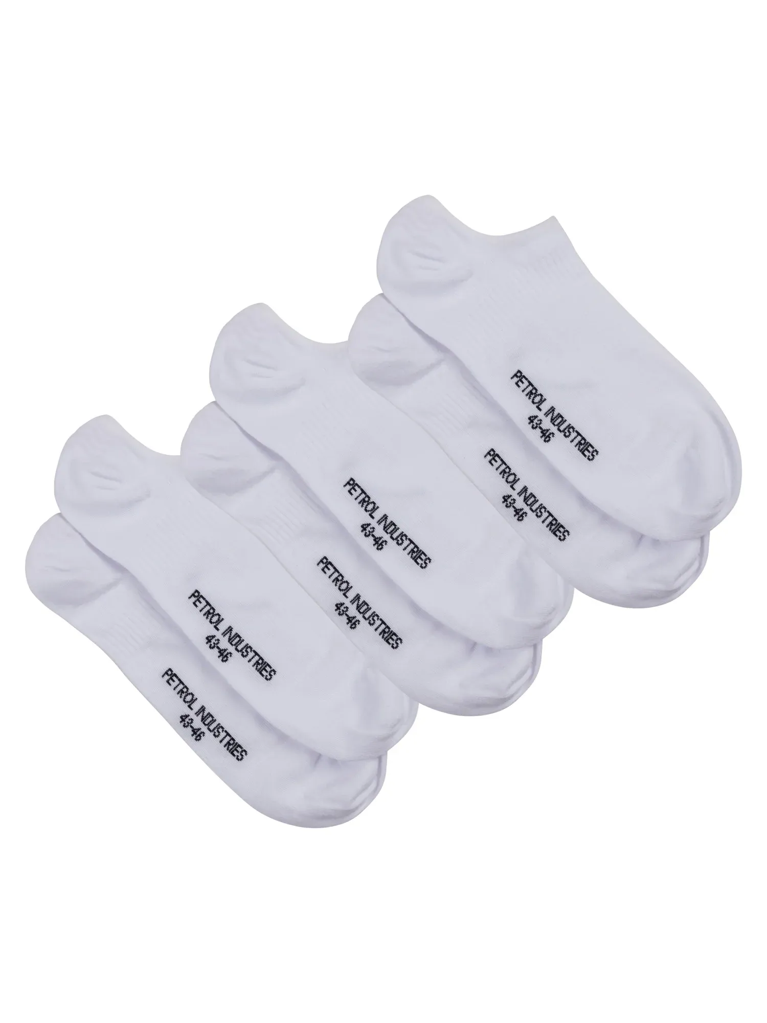 Petrol 3-pack sneaker socks Nauticalpark - White