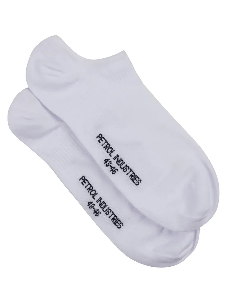 Petrol 3-pack sneaker socks Nauticalpark - White