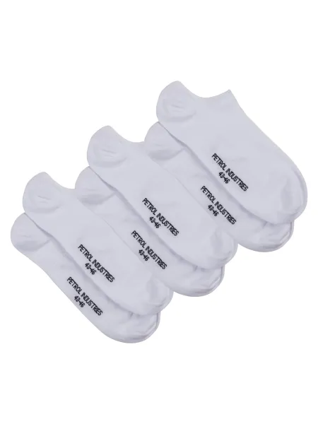 Petrol 3-pack sneaker socks Nauticalpark - White
