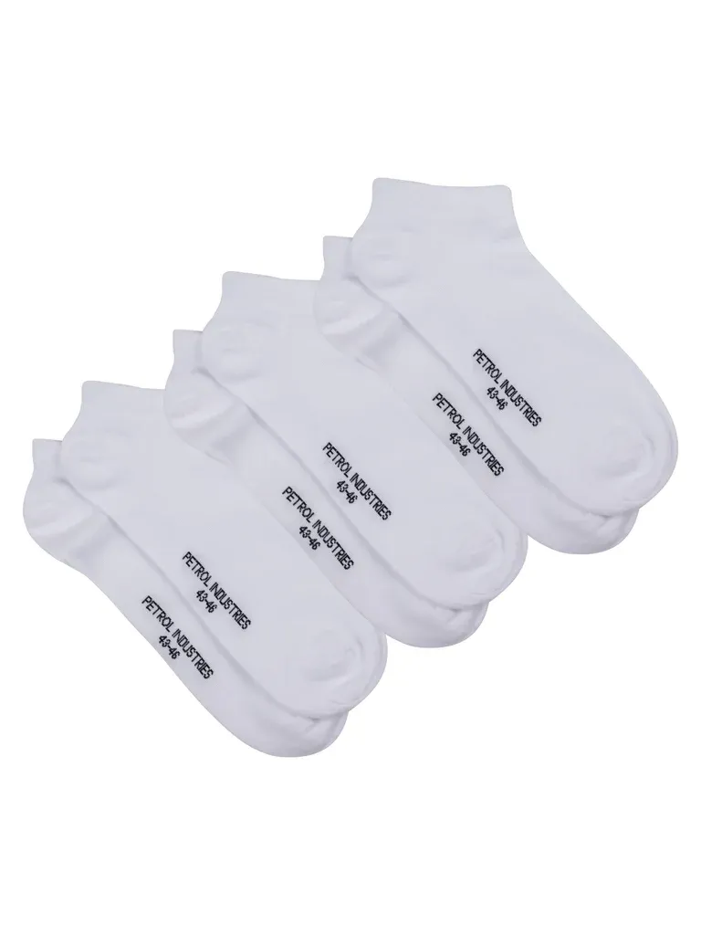 Petrol 3-pack sneaker socks Punuk - White