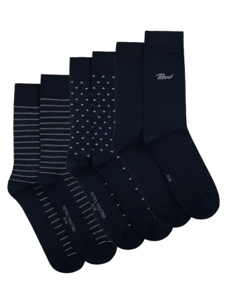 Petrol 3-pack of socks Negiliq - Blue