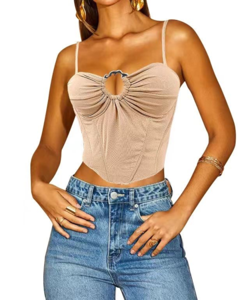 Breed Top with Loop - Beige