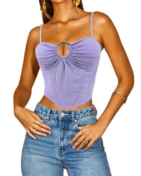 Breed Top with Loop - Lilac