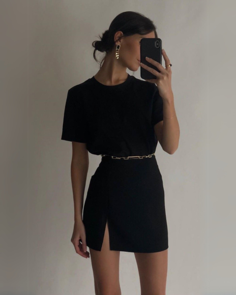 Mini Skirt - Black