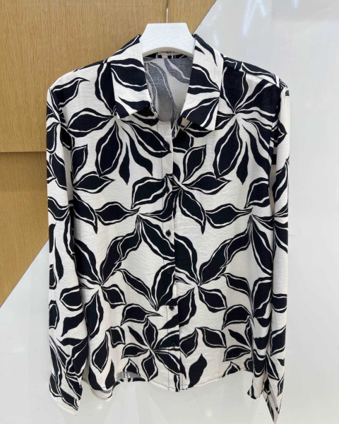 Printed Shirt - Black
