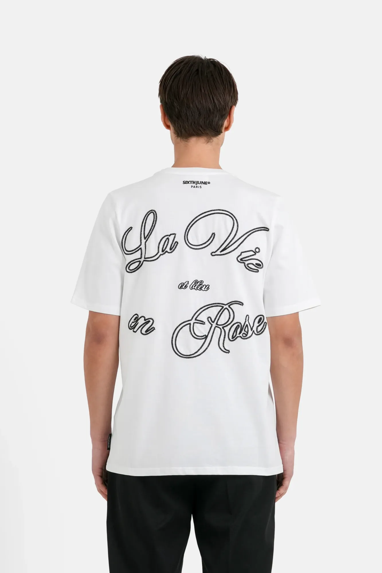 Sixth June La Vie En Rose Chain T-shirt - White