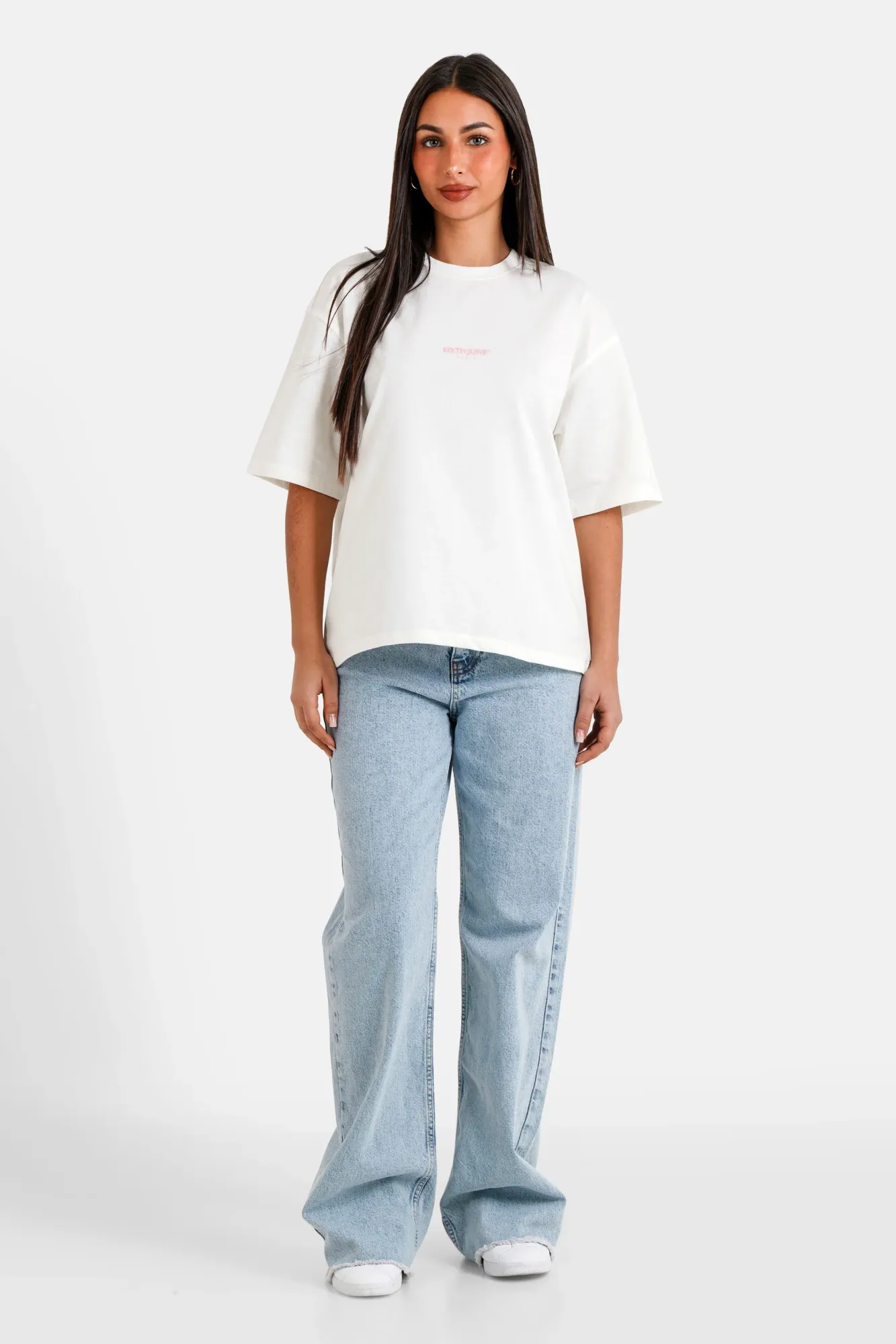 Sixth June Elevate Printed T-shirt - White