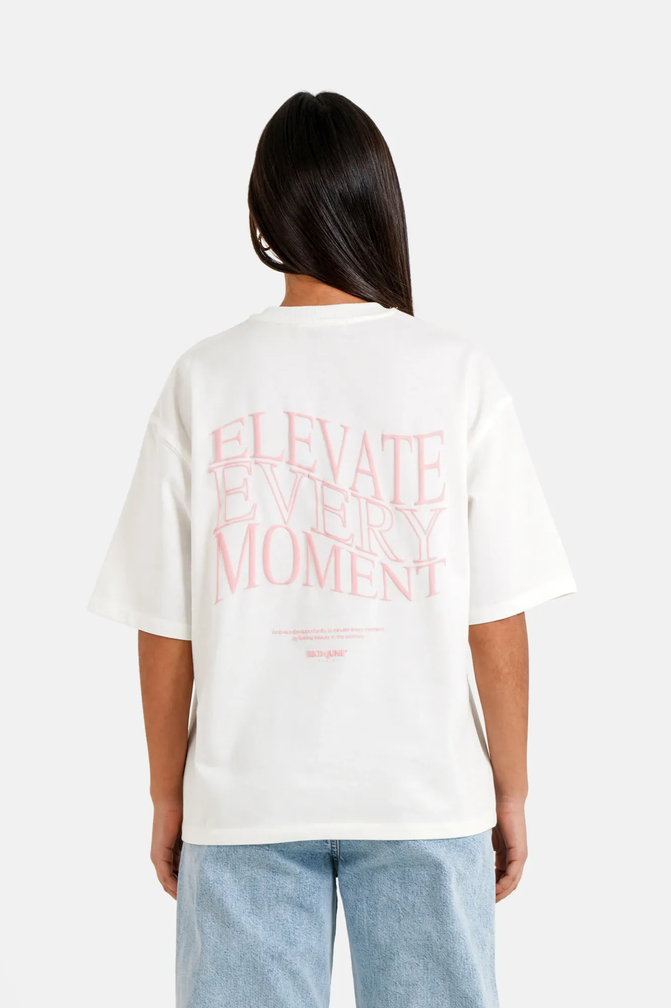 Sixth June Elevate Printed T-shirt - White