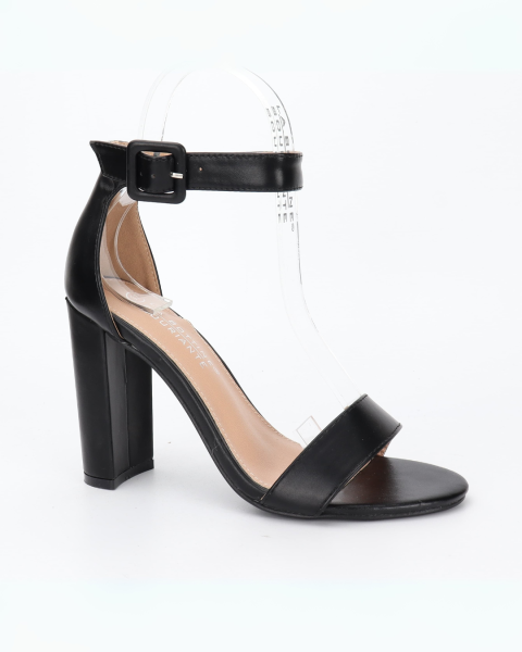 High Heel Sandals - Black