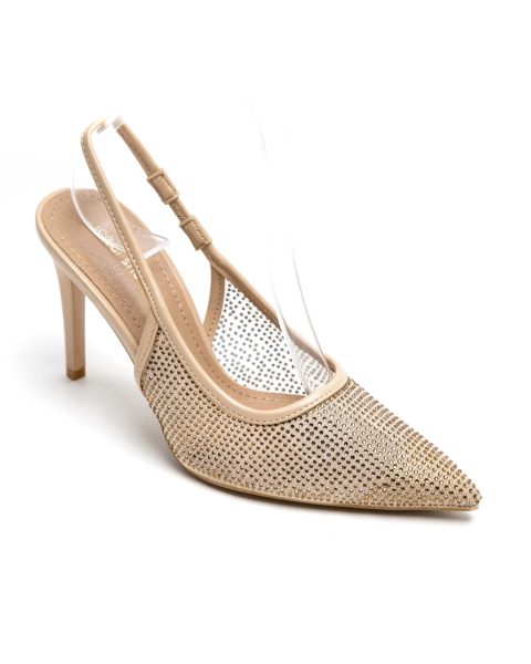 Pump High Heels - Beige