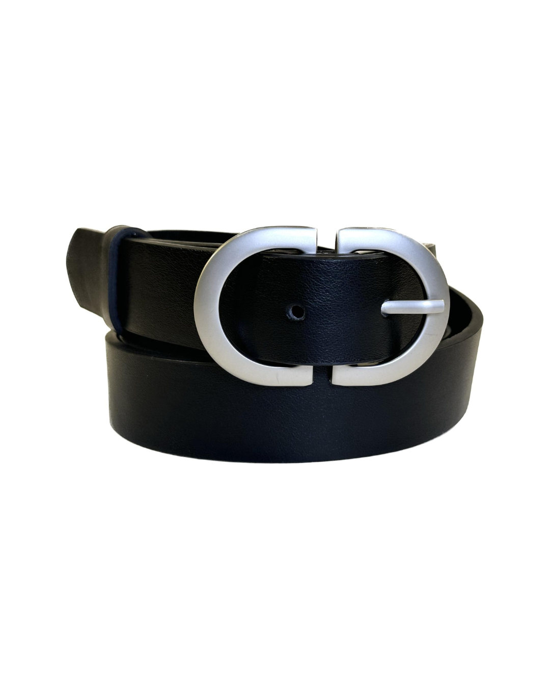 Double Buckle Belt - Black