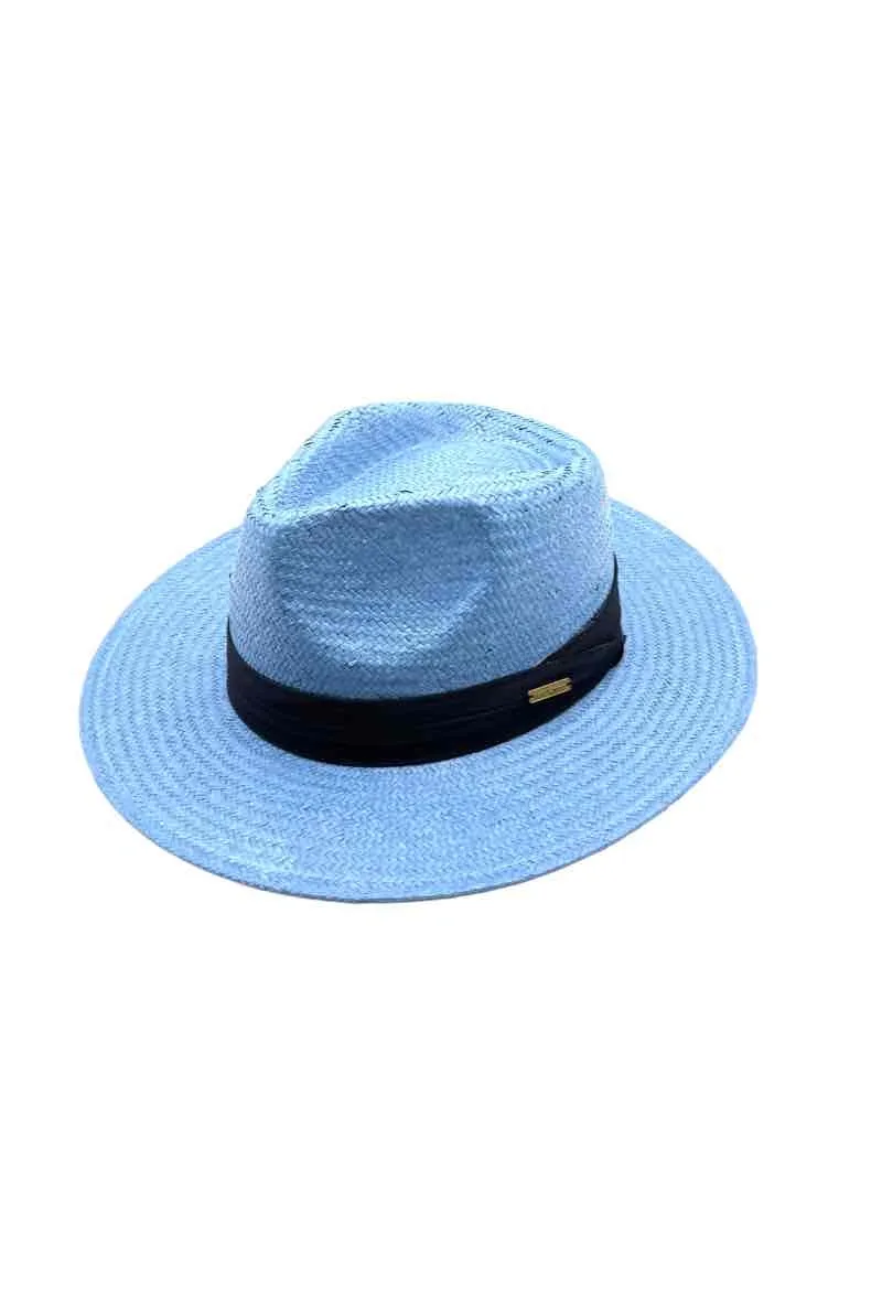 Panama Hat - Blue