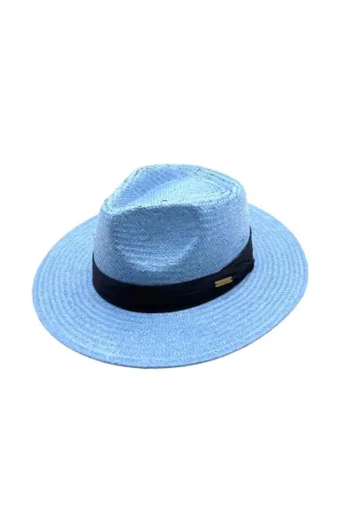 Panama Hat - Blue