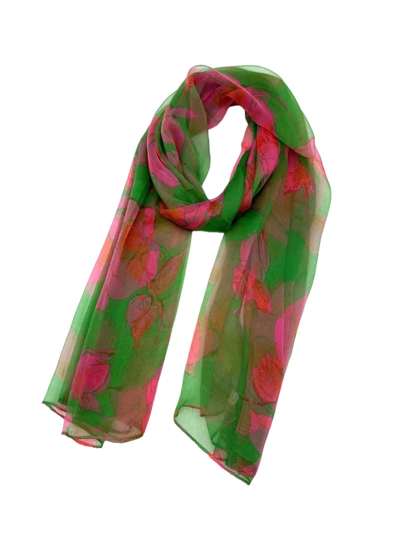 Muslin Silk - Green