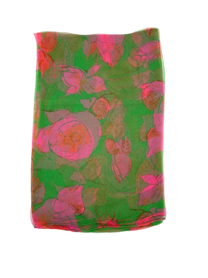 Muslin Silk - Green