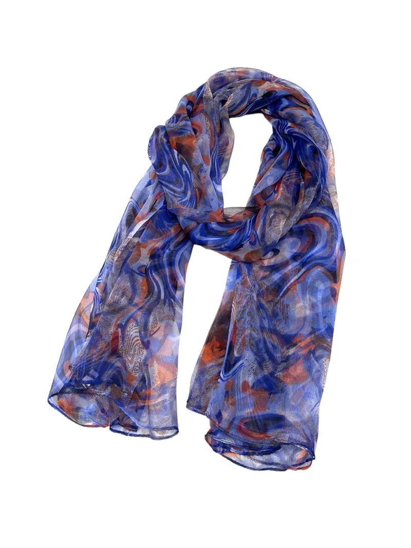 Muslin Silk - Blue