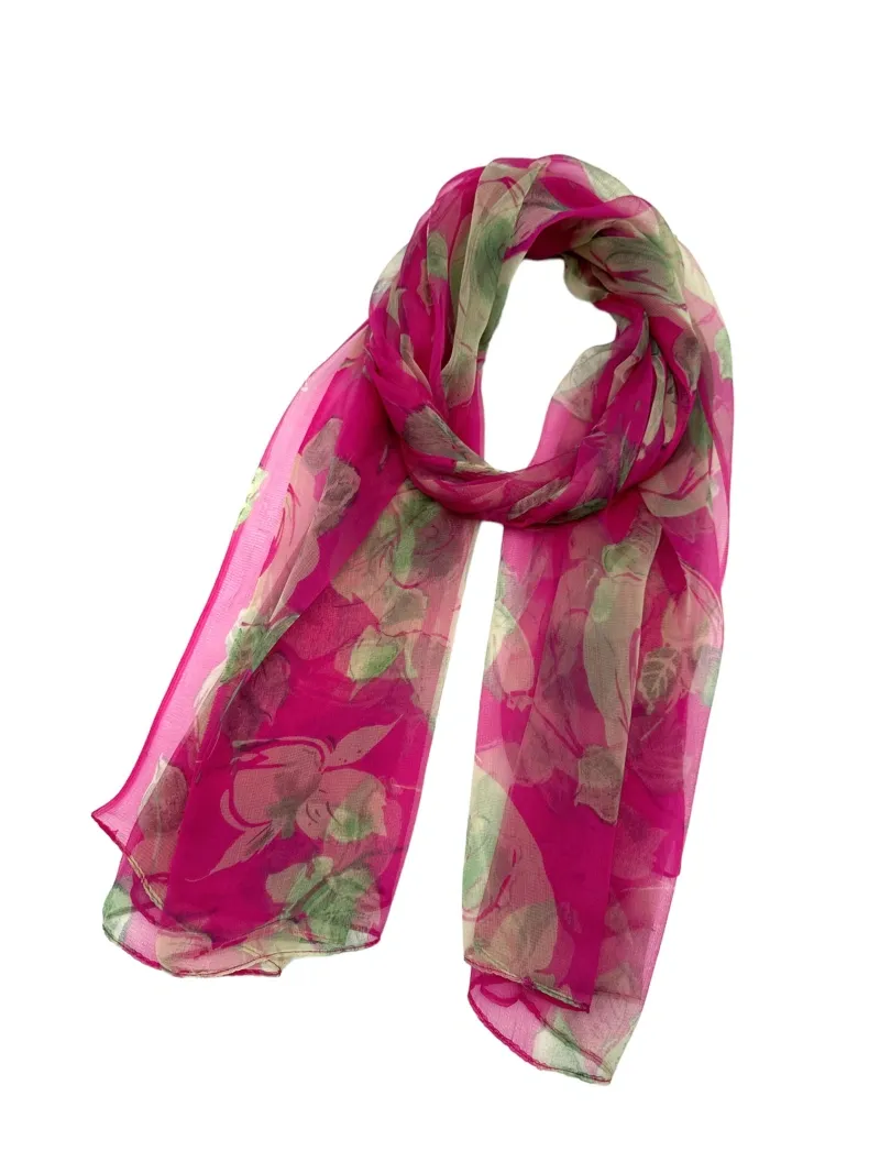 Muslin Silk - Fuchsia