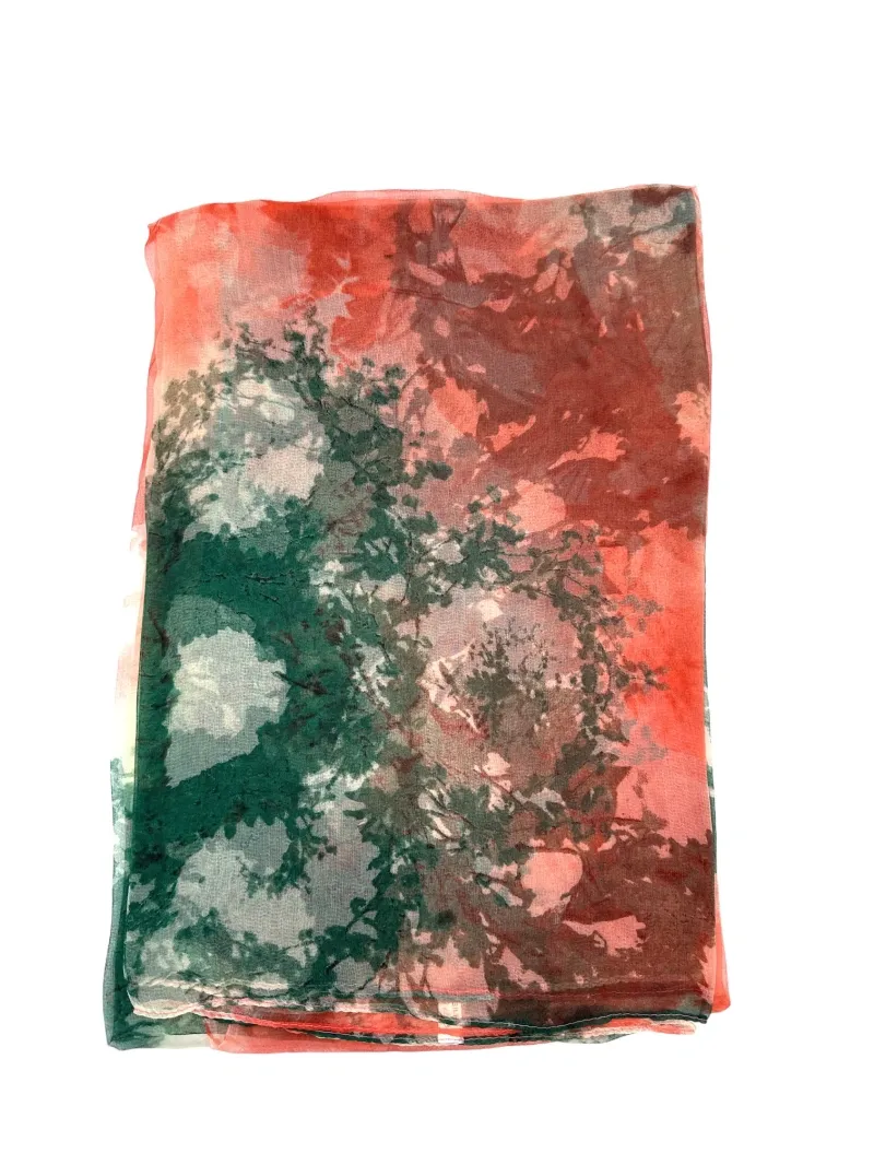 Muslin Silk - Red