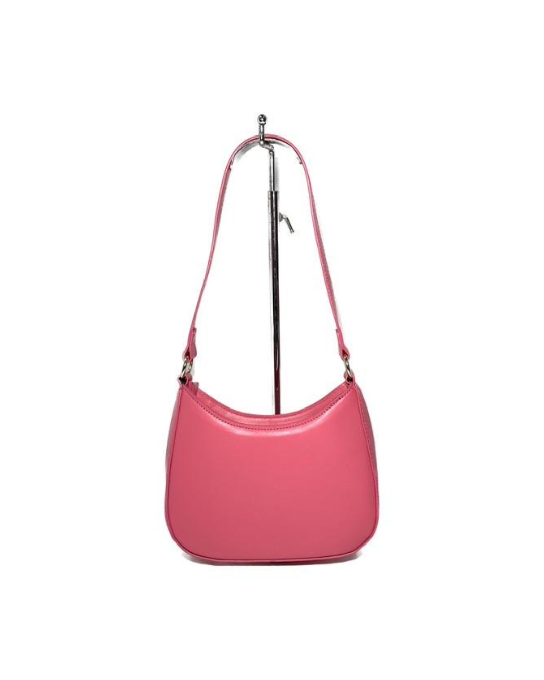Minimalist Shoulder Bag - Pink