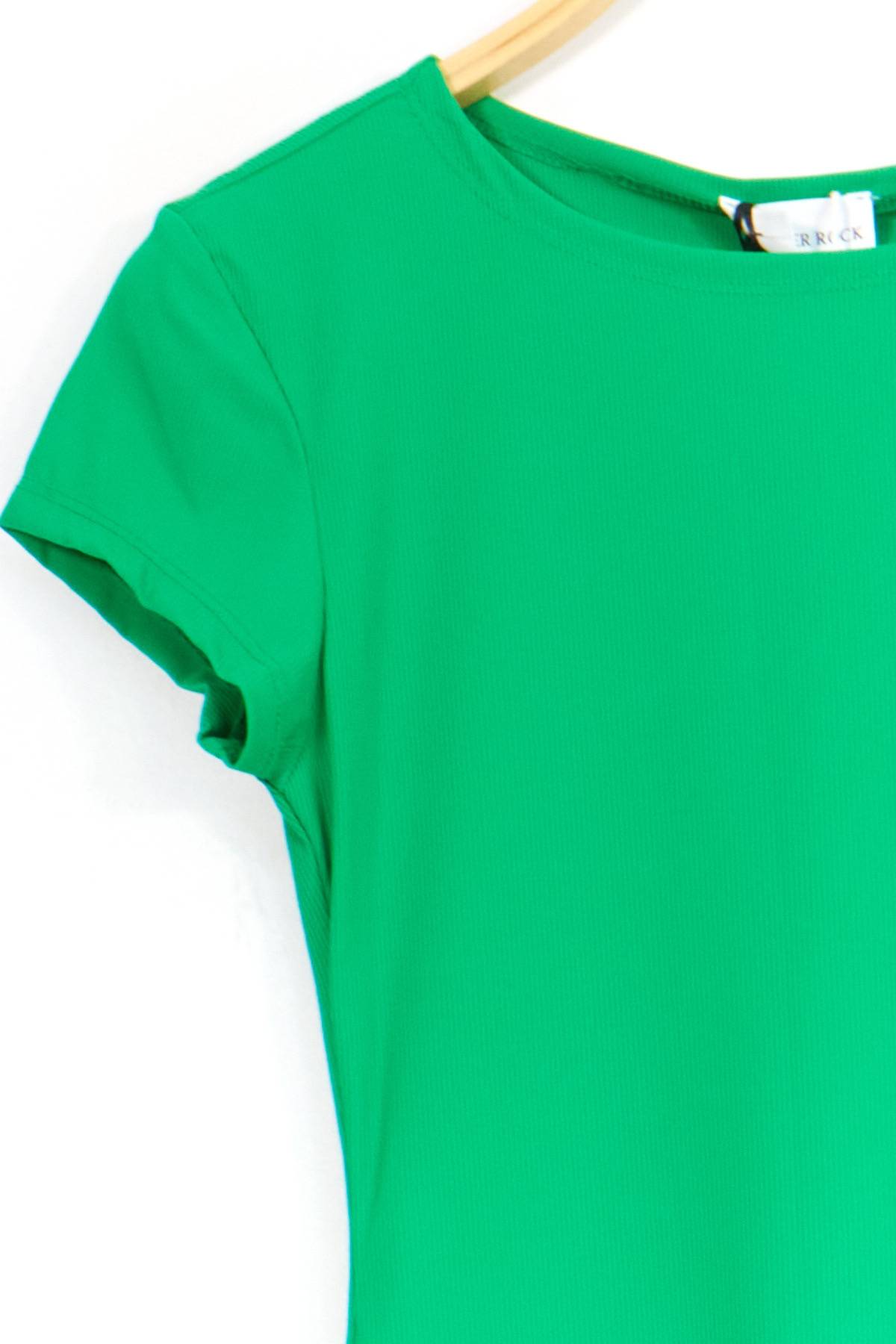 Short Sleeve Dress - Green