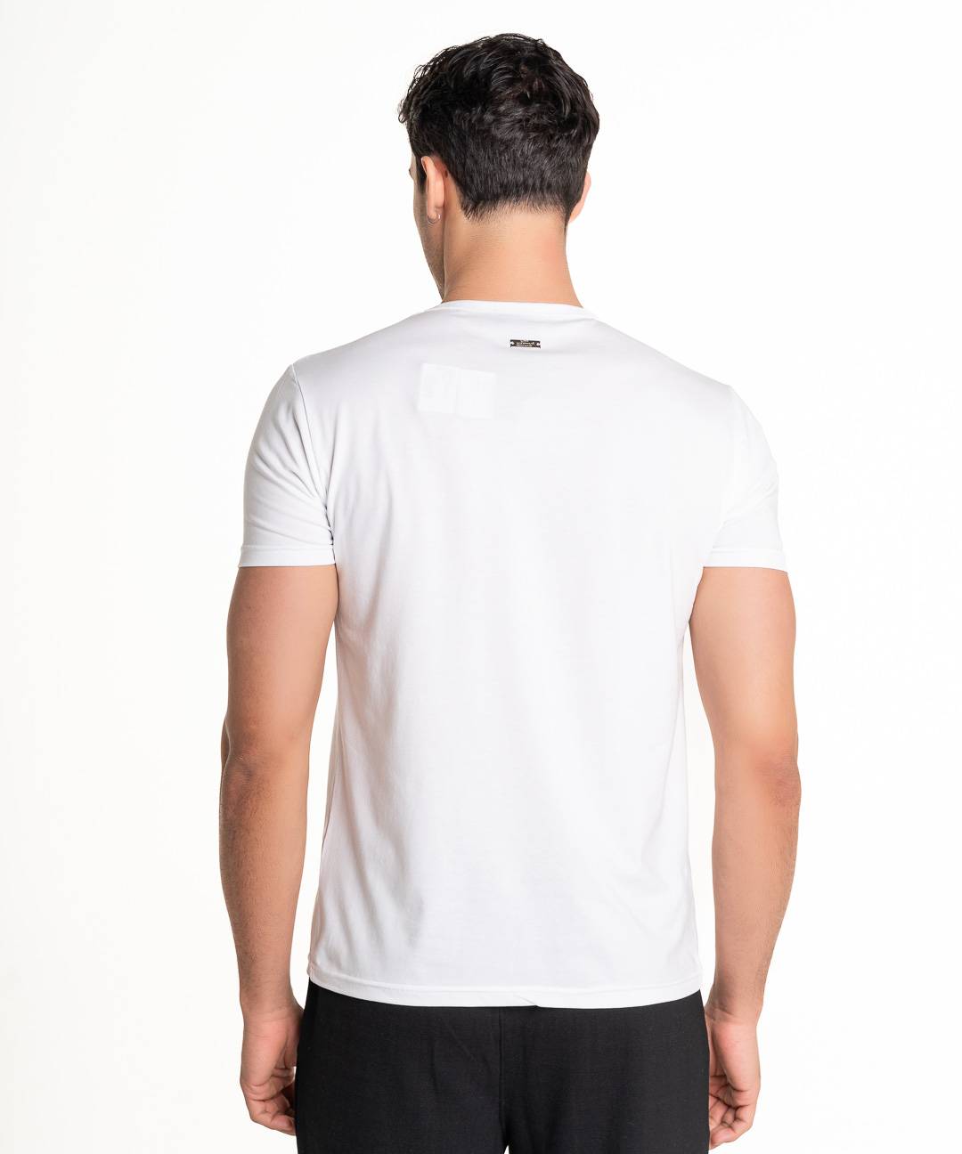Martini T-Shirt Stamp MRTN Essentials - White
