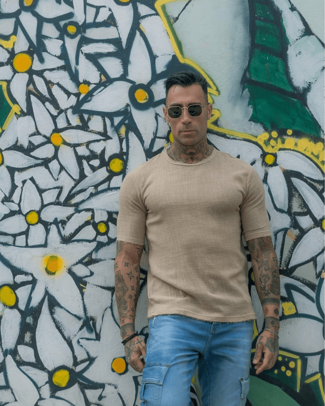 Rebel T-shirt - Beige