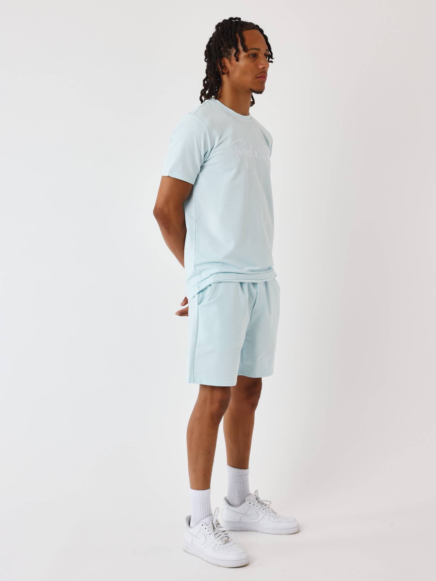 Project X Paris Essentials Shorts - Sky Blue