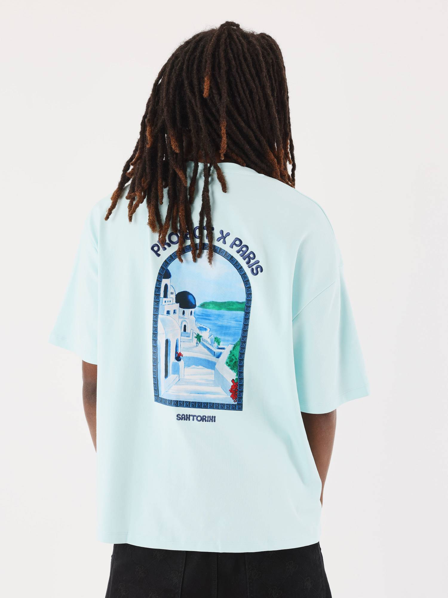 Project X Paris Santorini T-shirt - Sky Blue