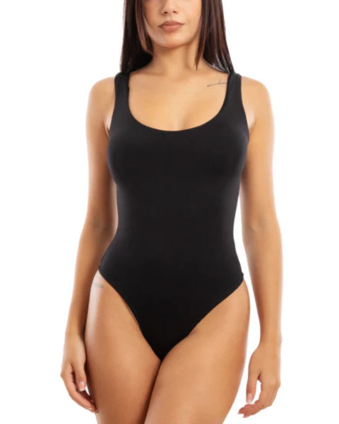 Strappy Bodysuit - Black