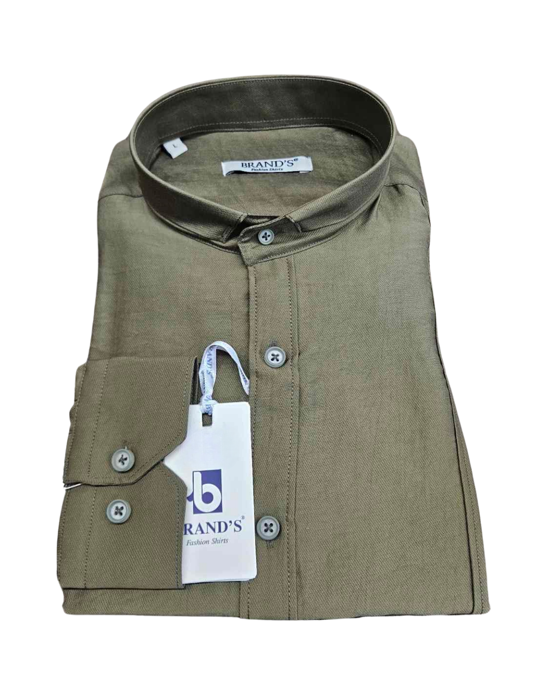 Elegant Tencel Shirt - Khaki