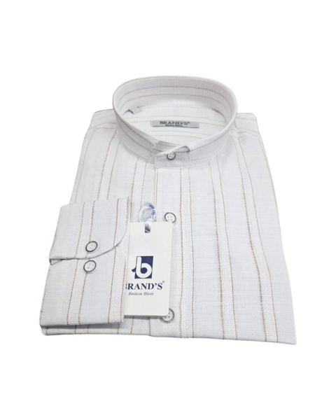 Striped Shirt - White