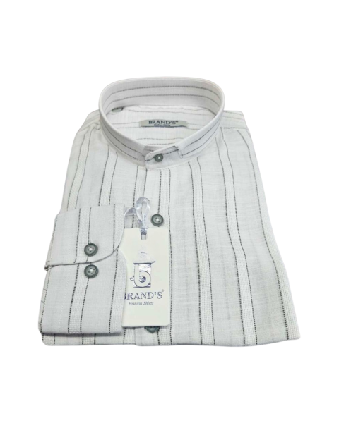 Striped Shirt - White