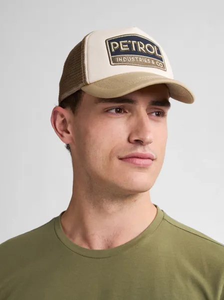 Petrol Trucker Cap Seashell - Beige