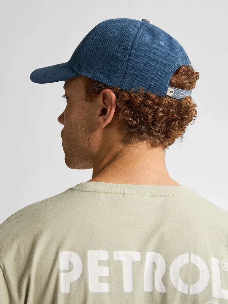 Petrol Baseball Cap Seagrapeview - Blue