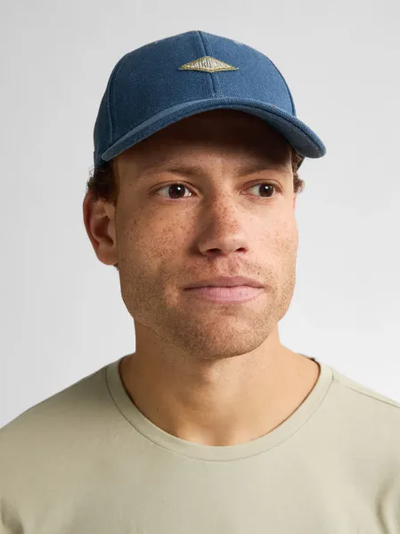 Petrol Baseball Cap Seagrapeview - Blue