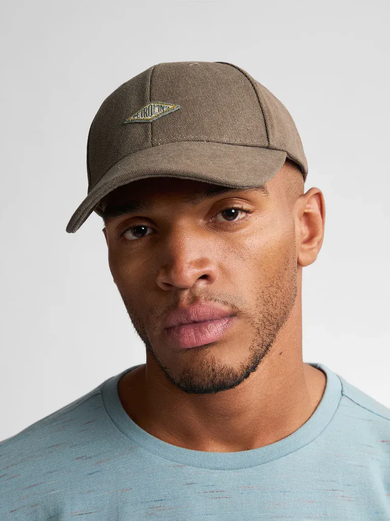 Petrol Baseball Cap Seagrapeview - Brown