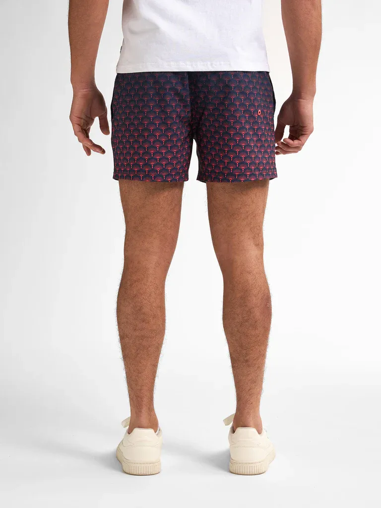 Petrol All-over Print Swimming Shorts Surfpoint - Coral