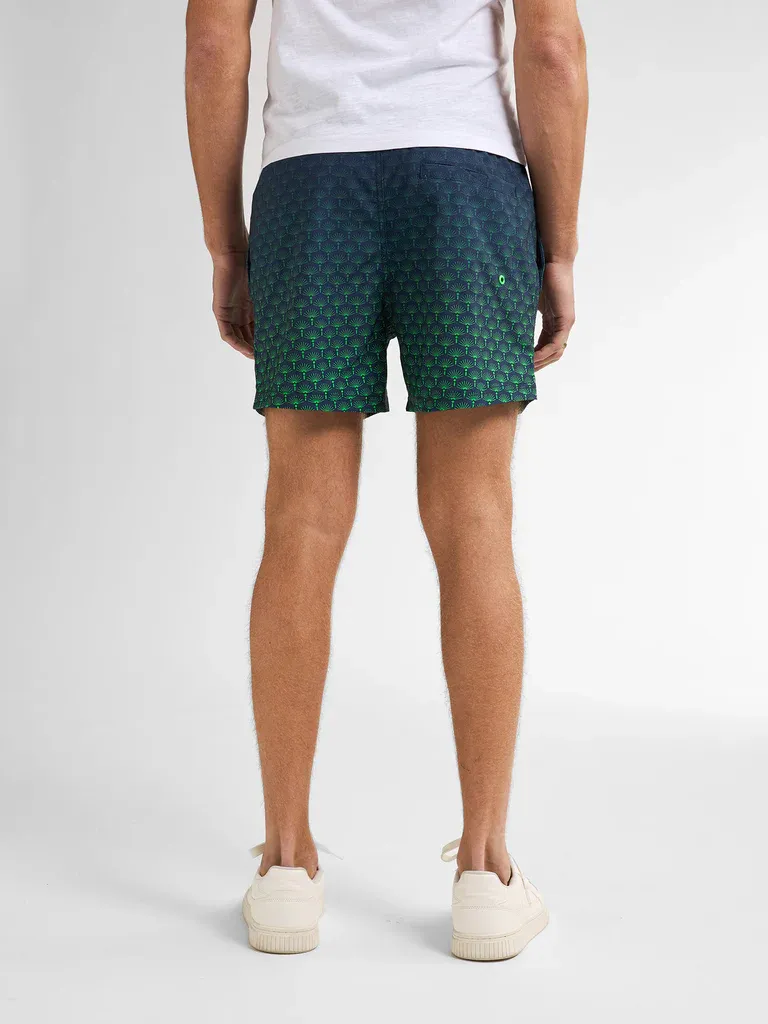 Petrol All-over Print Swimming Shorts Surfpoint - Green