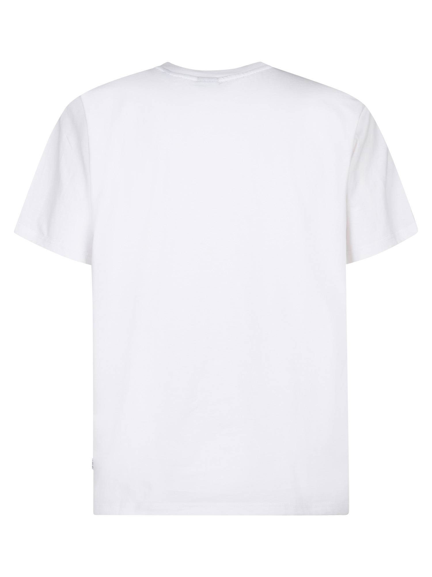 Petrol Logo T-shirt Limewalk - White