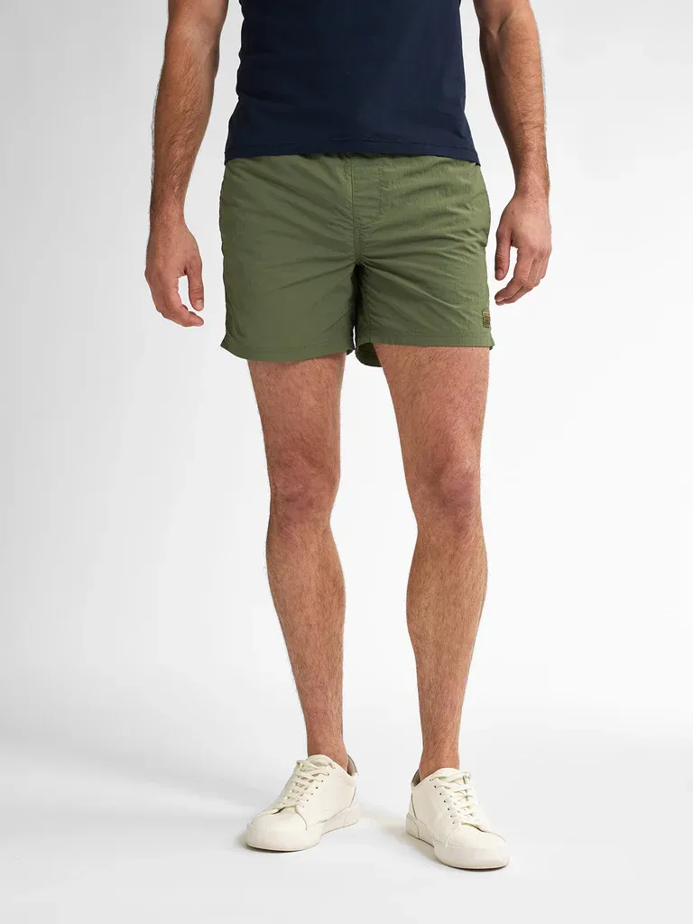 Petrol Plain Swimming Shorts Turtlegrove - Khaki