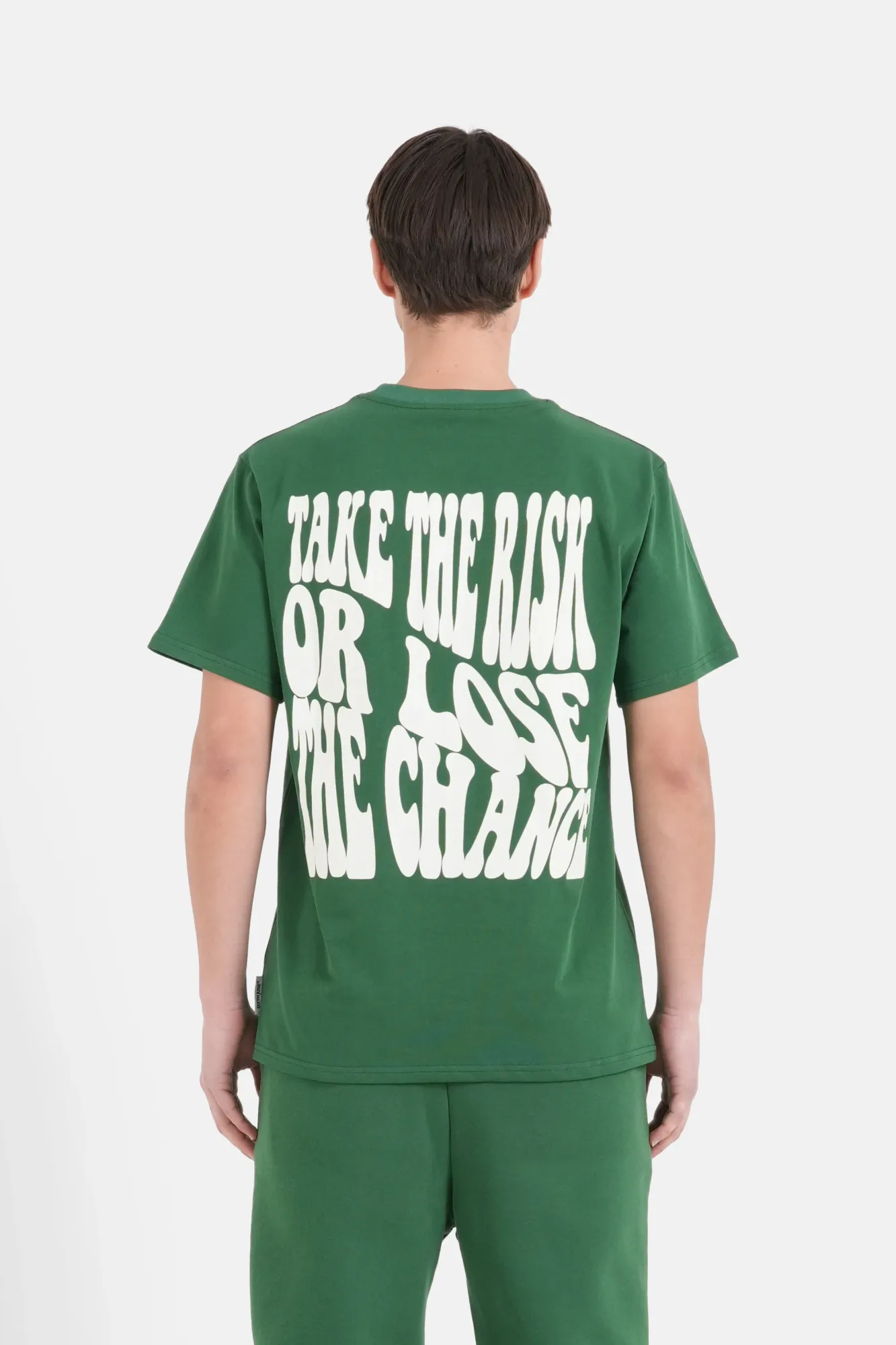 Sixth June Retro Print T-shirt - Green